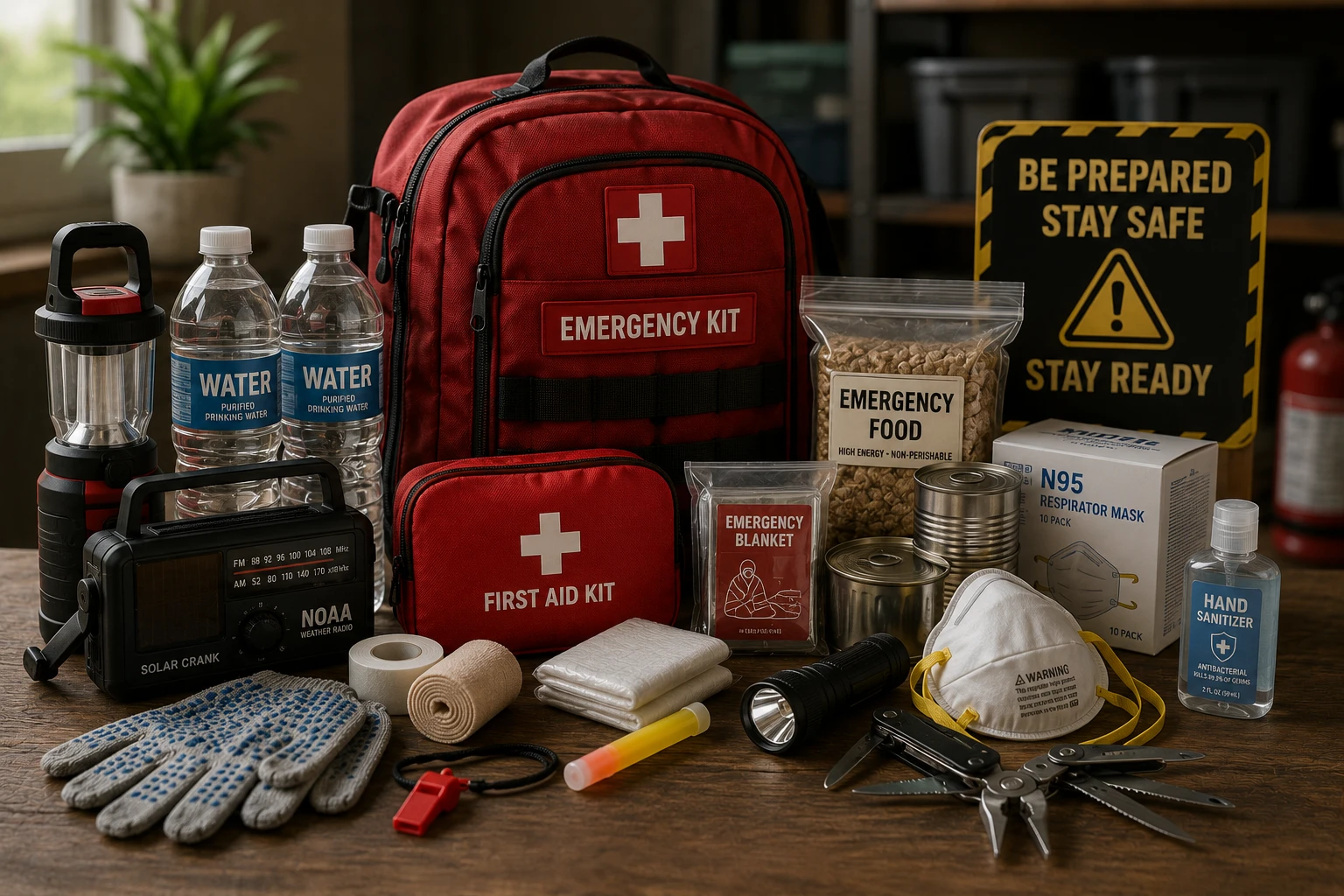 Emergency preparedness supplies